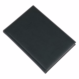Határidőnapló REALSYSTEM Bolero B/5 napi sárga lapos zöld 2027