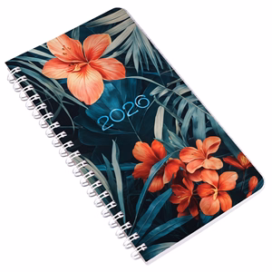 Határidőnapló REALSYSTEM SP2 spirál A/6 heti fehér lapos tropical 2026. Határidőnapló REALSYSTEM SP2 spirál A/6 heti fehér lapos tropical 2026.