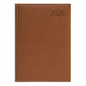 Határidőnapló TOPTIMER Business B011 B/5 heti sárga lapos barna 2026.