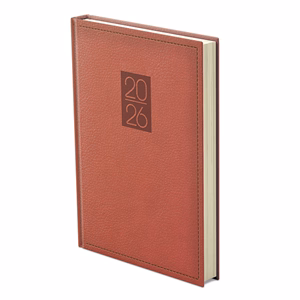 Határidőnapló TOPTIMER Classic C021 A/5 napi sárga lapos bordó 2026.