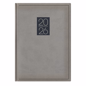 Határidőnapló TOPTIMER Classic C021 A/5 napi sárga lapos szürke 2026.