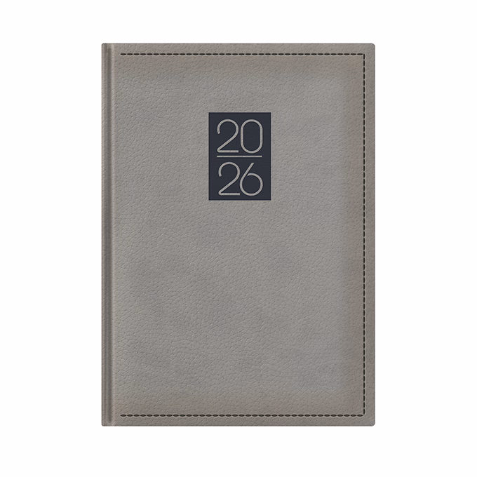 Határidőnapló TOPTIMER Classic C021 A/5 napi sárga lapos szürke 2026.