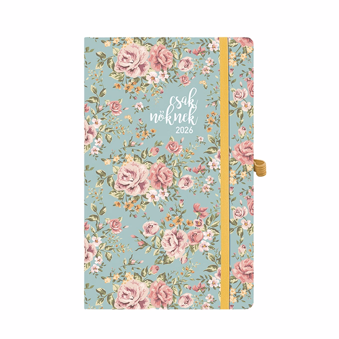 Határidőnapló TOPTIMER "Csak nőknek" N018 A/5 heti fehér lapos Romantik 2026. Határidőnapló TOPTIMER "Csak nőknek" N018 A/5 heti fehér lapos Romantik 2026.