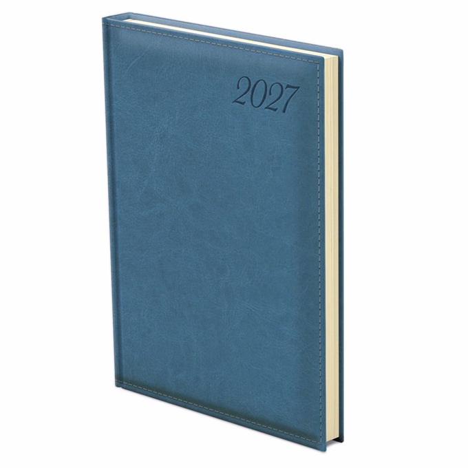 Határidőnapló TOPTIMER Image I020 B/5 napi sárga lapos türkiz 2027
