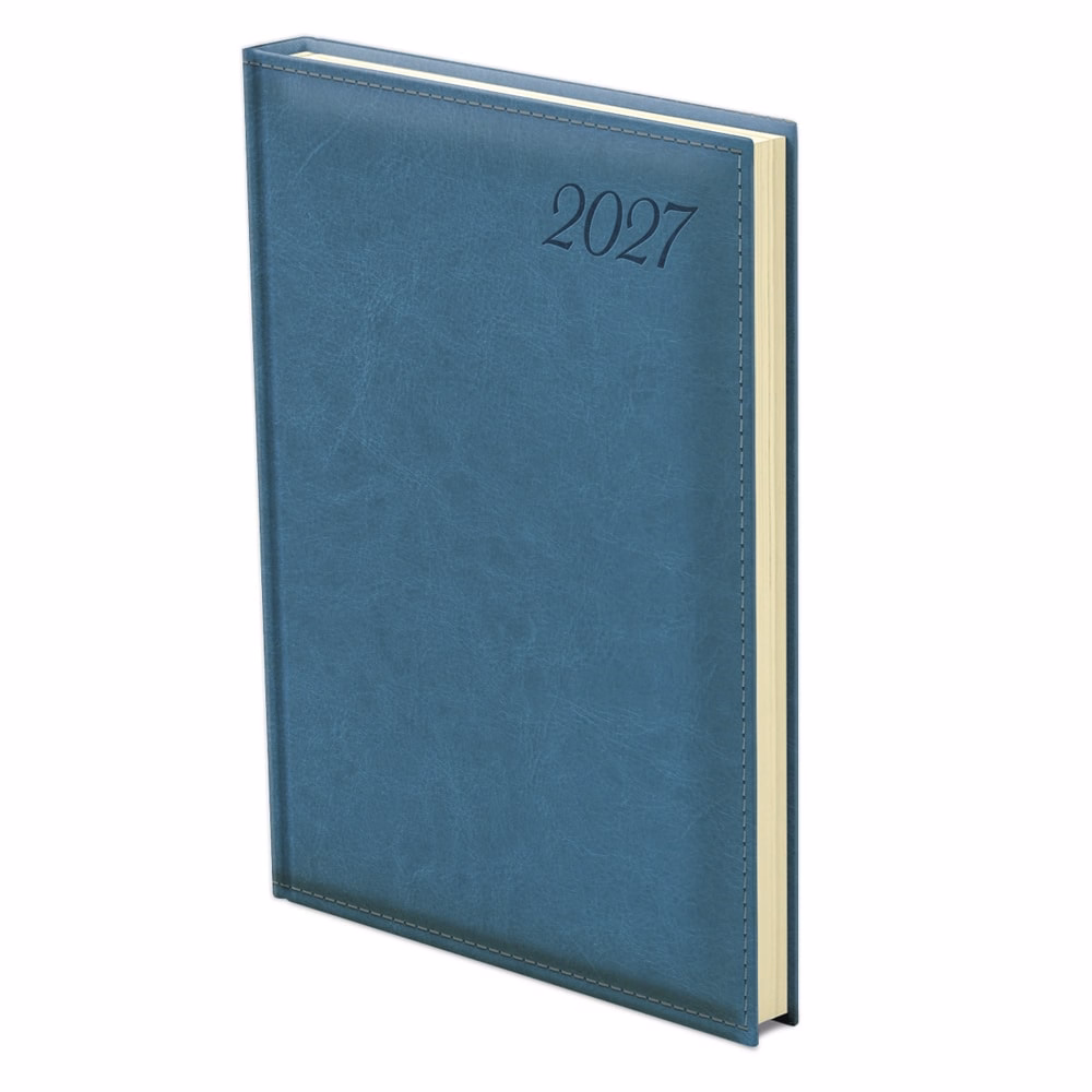 Határidőnapló TOPTIMER Image I021 A/5 napi sárga lapos türkiz 2027