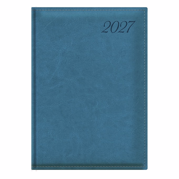 Határidőnapló TOPTIMER Image I021 A/5 napi sárga lapos türkiz 2027
