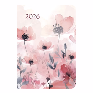 Határidőnapló TOPTIMER Joy Flexi F012 B/6 heti fehér lapos Pipacs 2026. Határidőnapló TOPTIMER Joy Flexi F012 B/6 heti fehér lapos Pipacs 2026.
