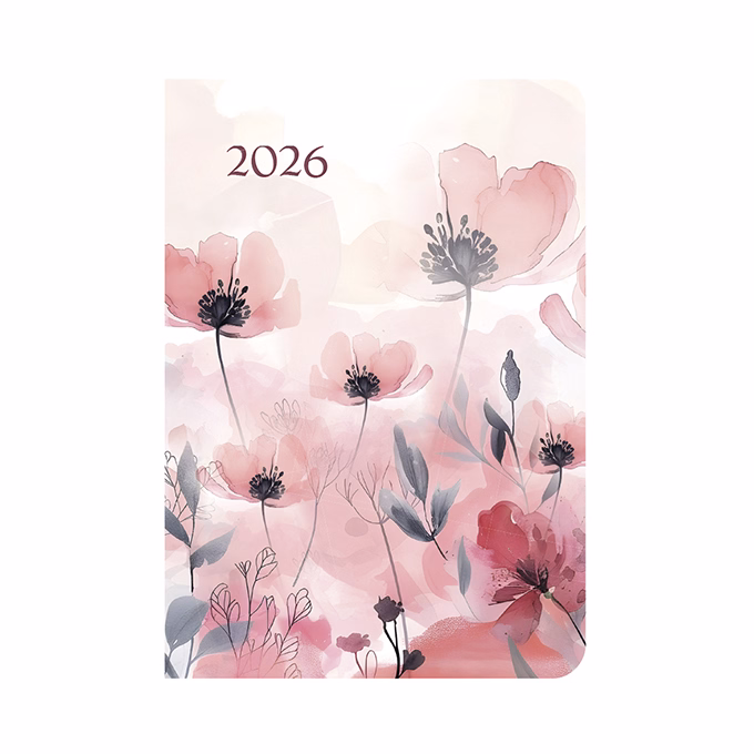 Határidőnapló TOPTIMER Joy Flexi F012 B/6 heti fehér lapos Pipacs 2026. Határidőnapló TOPTIMER Joy Flexi F012 B/6 heti fehér lapos Pipacs 2026.