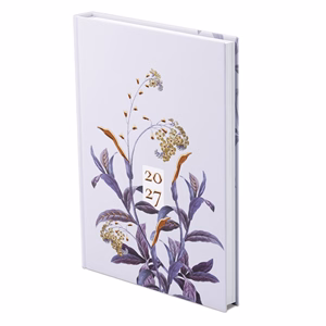 Határidőnapló TOPTIMER Joy J012 B/6 heti fehér lapos Francia bronz lakk 2027