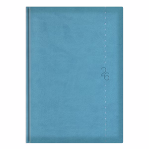 Határidőnapló TOPTIMER Linea L011 B/5 heti fehér lapos türkiz 2026.