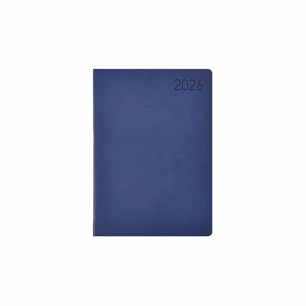 Határidőnapló TOPTIMER Madeira M011 B/5 heti fehér lapos kék-narancs2026.