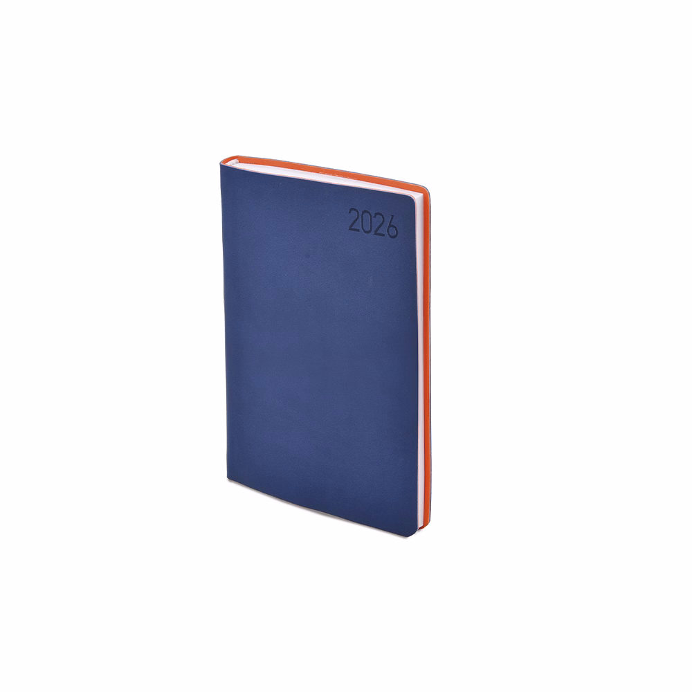 Határidőnapló TOPTIMER Madeira M012 B/6 heti fehér lapos kék-nancs 2026.