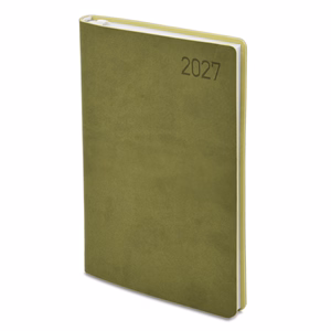 Határidőnapló TOPTIMER Madeira M012 B/6 heti fehér lapos zöld-zöld 2027