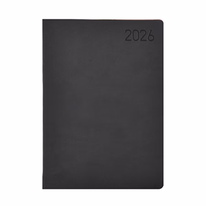 Határidőnapló TOPTIMER Madeira M021 A/5 napi fehér lapos fekete-bordó 2026.