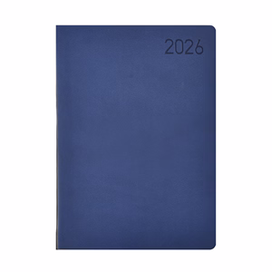 Határidőnapló TOPTIMER Madeira M021 A/5 napi fehér lapos kék-narancs 2026.