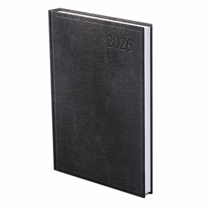 Határidőnapló TOPTIMER Traditional T011 B/5 heti fehér lapos fekete 2026.