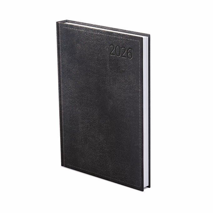 Határidőnapló TOPTIMER Traditional T011 B/5 heti fehér lapos fekete 2026.