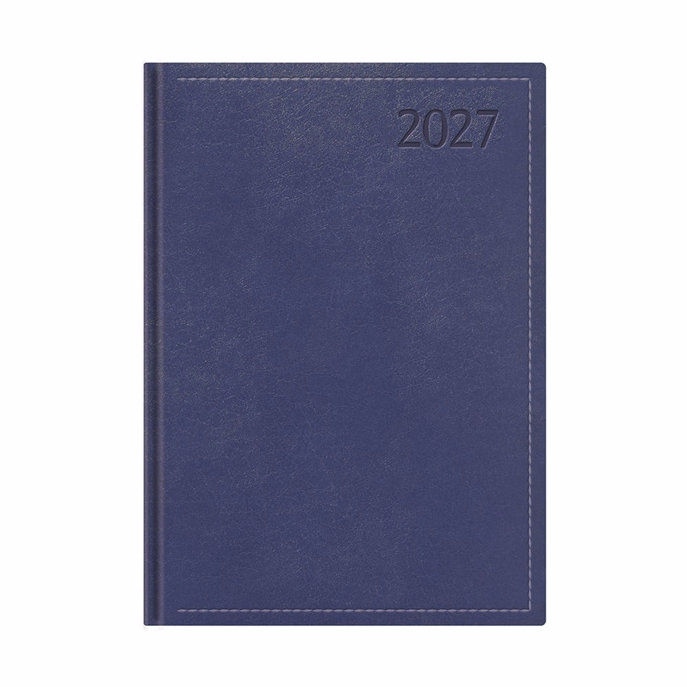 Határidőnapló TOPTIMER Traditional T011 B/5 heti fehér lapos kék 2027