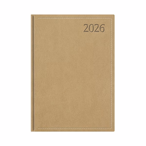 Határidőnapló TOPTIMER Traditional T012 B/6 heti fehér lapos bézs 2026.