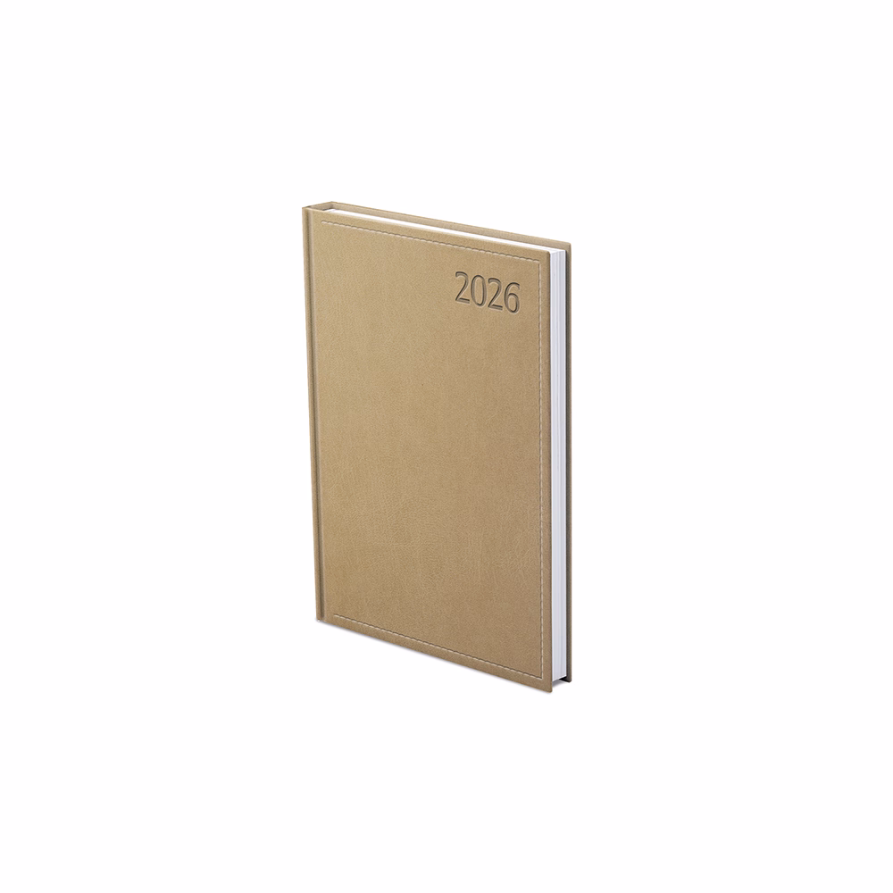 Határidőnapló TOPTIMER Traditional T015 A/5 heti fehér lapos bézs 2026.