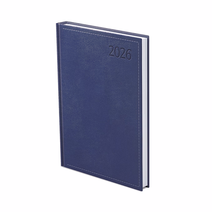 Határidőnapló TOPTIMER Traditional T015 A/5 heti fehér lapos kék 2026.