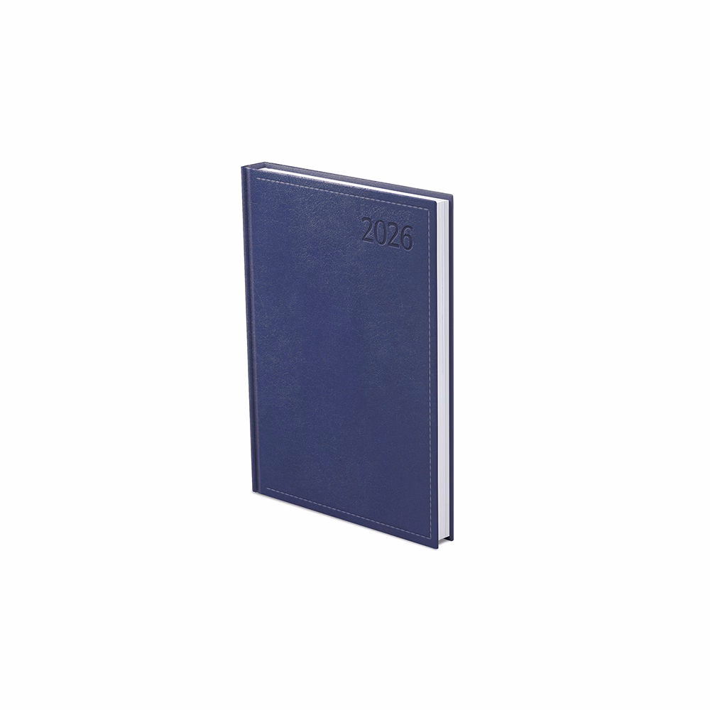 Határidőnapló TOPTIMER Traditional T015 A/5 heti fehér lapos kék 2026.