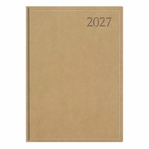 Határidőnapló TOPTIMER Traditional T015 A/5 heti fehér lapos bézs 2027
