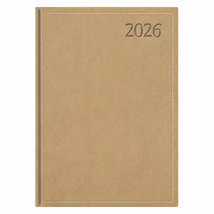 Határidőnapló TOPTIMER Traditional T020 B/5 napi fehér lapos bézs 2026.