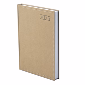 Határidőnapló TOPTIMER Traditional T021 A/5 napi fehér lapos bézs 2026.