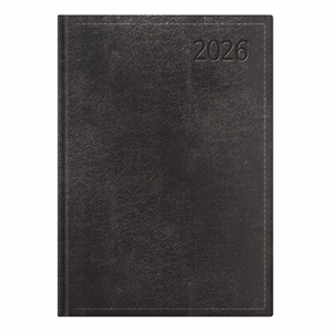 Határidőnapló TOPTIMER Traditional T021 A/5 napi fehér lapos fekete 2026.