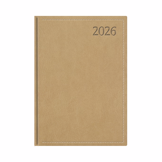 Határidőnapló TOPTIMER Traditional T022 B/6 napi fehér lapos bézs 2026. Határidőnapló TOPTIMER Traditional T022 B/6 napi fehér lapos bézs 2026.