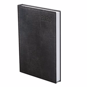 Határidőnapló TOPTIMER Traditional T022 B/6 napi fehér lapos fekete 2026.