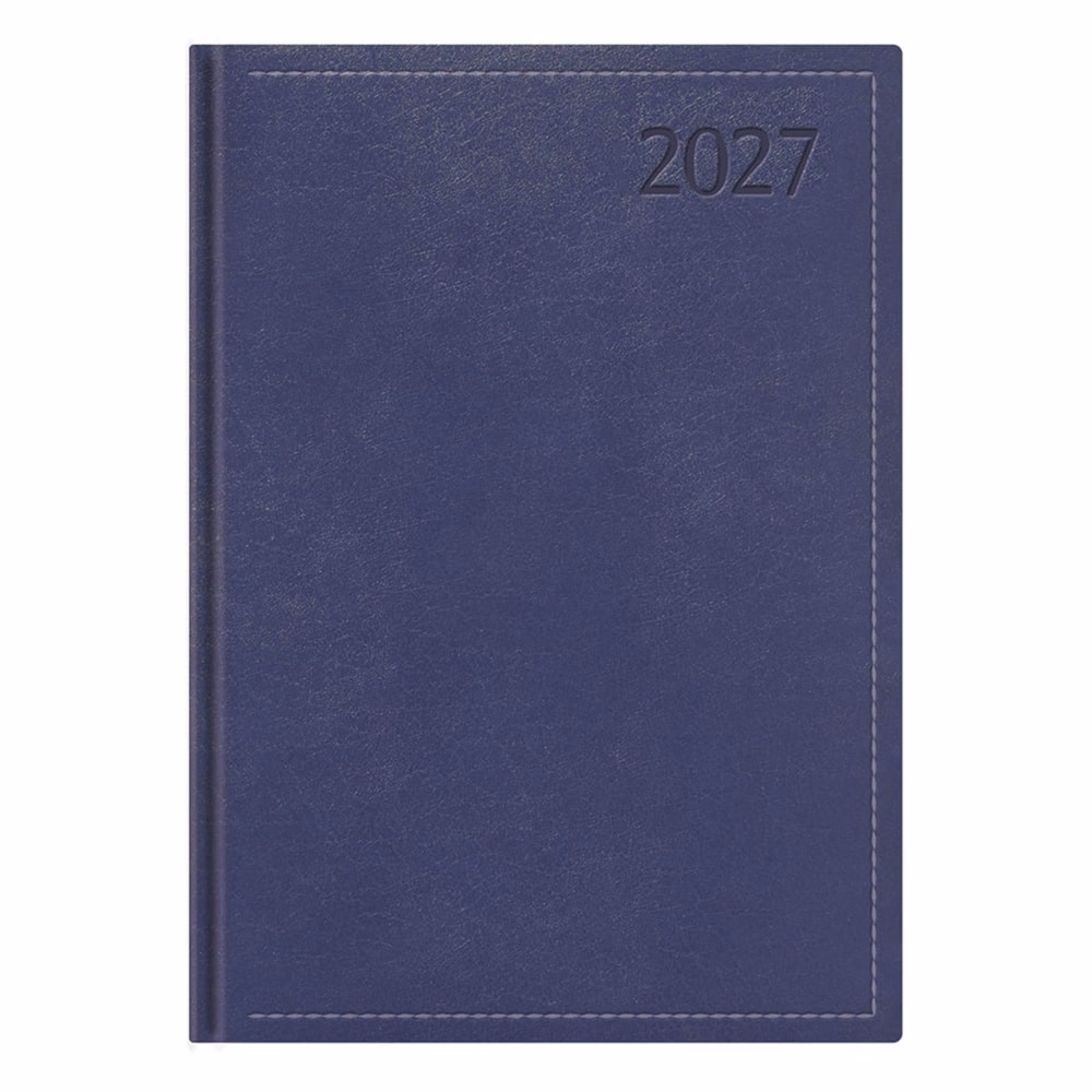Határidőnapló TOPTIMER Traditional T022 B/6 napi fehér lapos kék 2027
