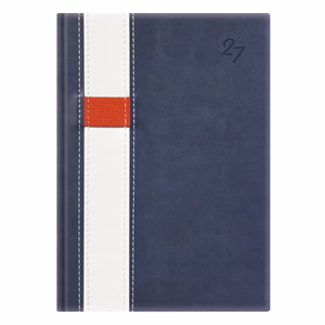 Határidőnapló TOPTIMER Vario V011 B/5 heti fehér lapos kék-fehér 2027