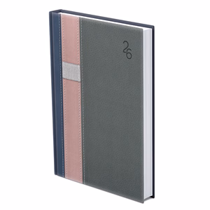 Határidőnapló TOPTIMER Vario V021 A/5 napi fehér lapos kék-rózsaszín-szürke 2026. Határidőnapló TOPTIMER Vario V021 A/5 napi fehér lapos kék-rózsaszín-szürke 2026.