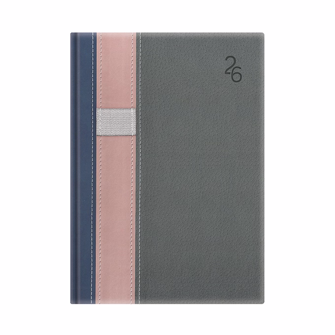 Határidőnapló TOPTIMER Vario V021 A/5 napi fehér lapos kék-rózsaszín-szürke 2026. Határidőnapló TOPTIMER Vario V021 A/5 napi fehér lapos kék-rózsaszín-szürke 2026.