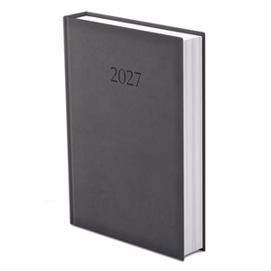 Határidőnapló TOPTIMER Wide W024 A/4 napi fehér lapos fekete 2027