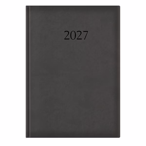 Határidőnapló TOPTIMER Wide W024 A/4 napi fehér lapos fekete 2027