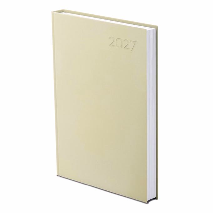 Határidőnapló VECTRALINE B/5 heti bézs műbőr 2027