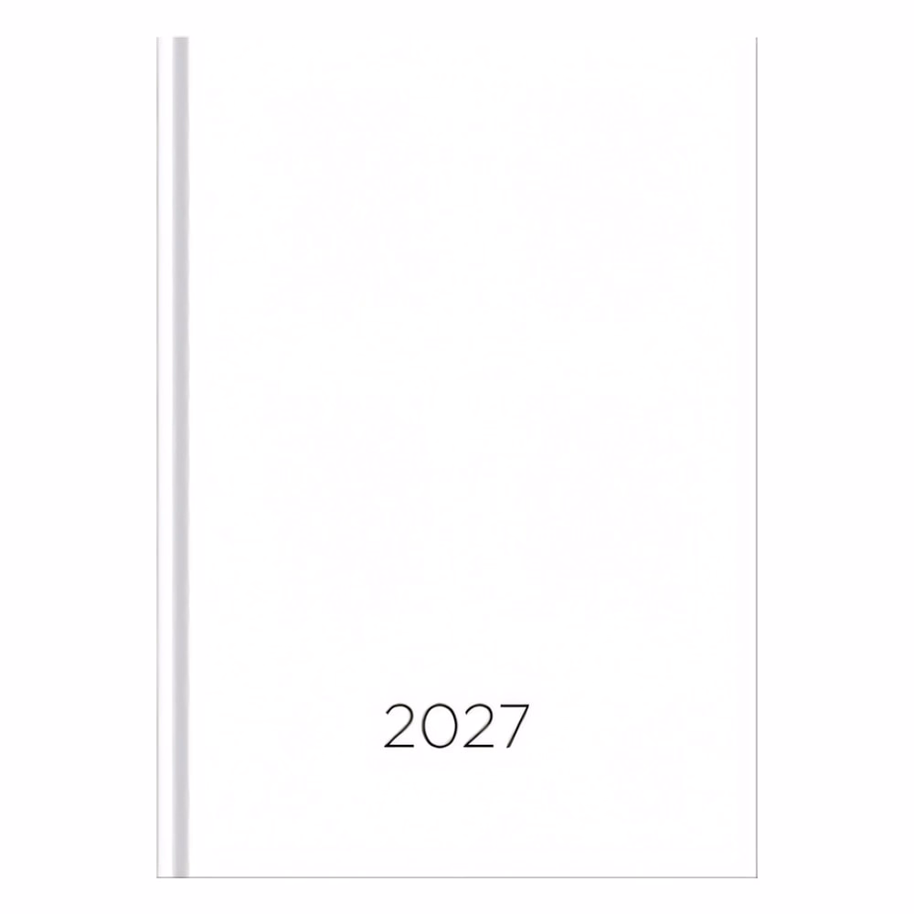 Határidőnapló VECTRALINE Monocolor fehér A/5 napi fehér lapos 2027