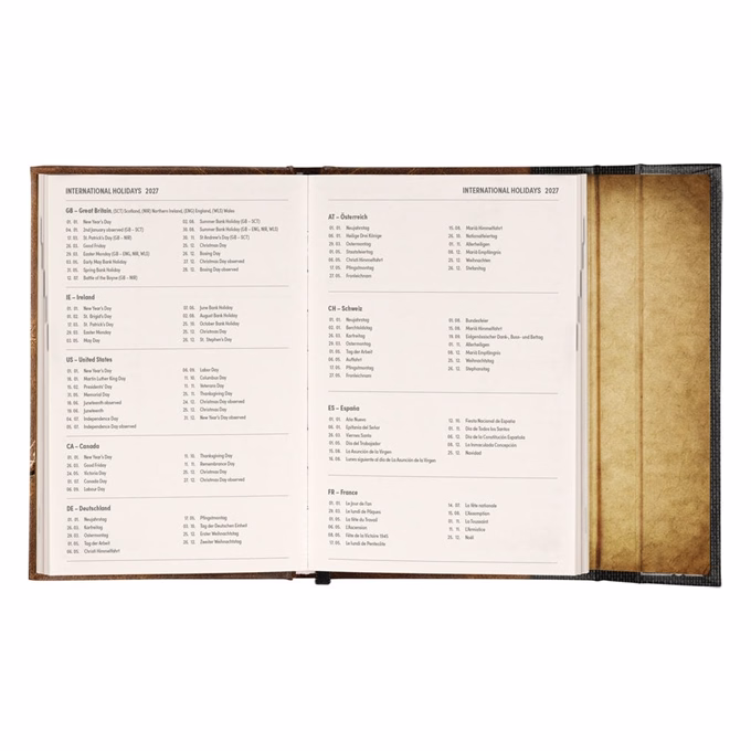 Határidőnapló REALSYSTEM 110x160mm heti sárga lapos márneses záródású Harry Potter 2027