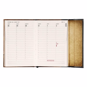 Határidőnapló REALSYSTEM 110x160mm heti sárga lapos márneses záródású Harry Potter 2027
