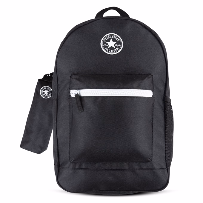 Hátizsák CONVERSE 9A5518-023 fekete ajándék tolltartóval
