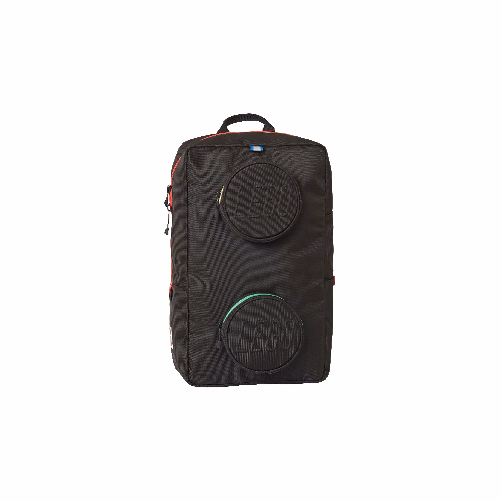 Hátizsák LEGO Signature brick 1x2 kocka fekete