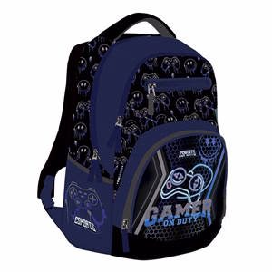 Hátizsák LIZZYSULI Active+ 1-4.osztályos Esport Gamer On Duty