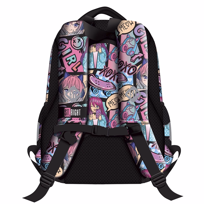 Hátizsák Manga Girl Anatómiai kerekített