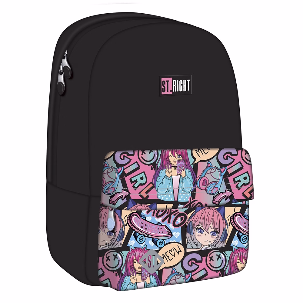 Hátizsák Manga Girl Anatómiai zsebes