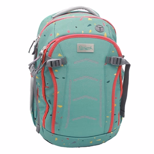 Hátizsák RUCKSACK Blue terazzo Hátizsák RUCKSACK Blue terazzo