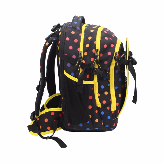 Hátizsák RUCKSACK Neon dots