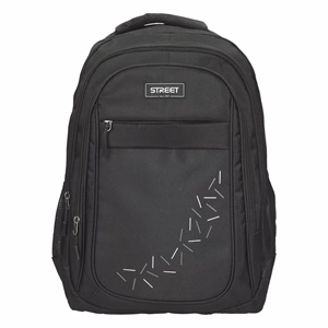 Hátizsák STREET Round Minimalistic Onyx